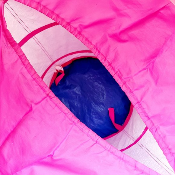 Genuine Y2k Mattel BARBIE Pop up Room Tidy Basket / Laundry Bag / Storage Bag - Picture 7 of 8